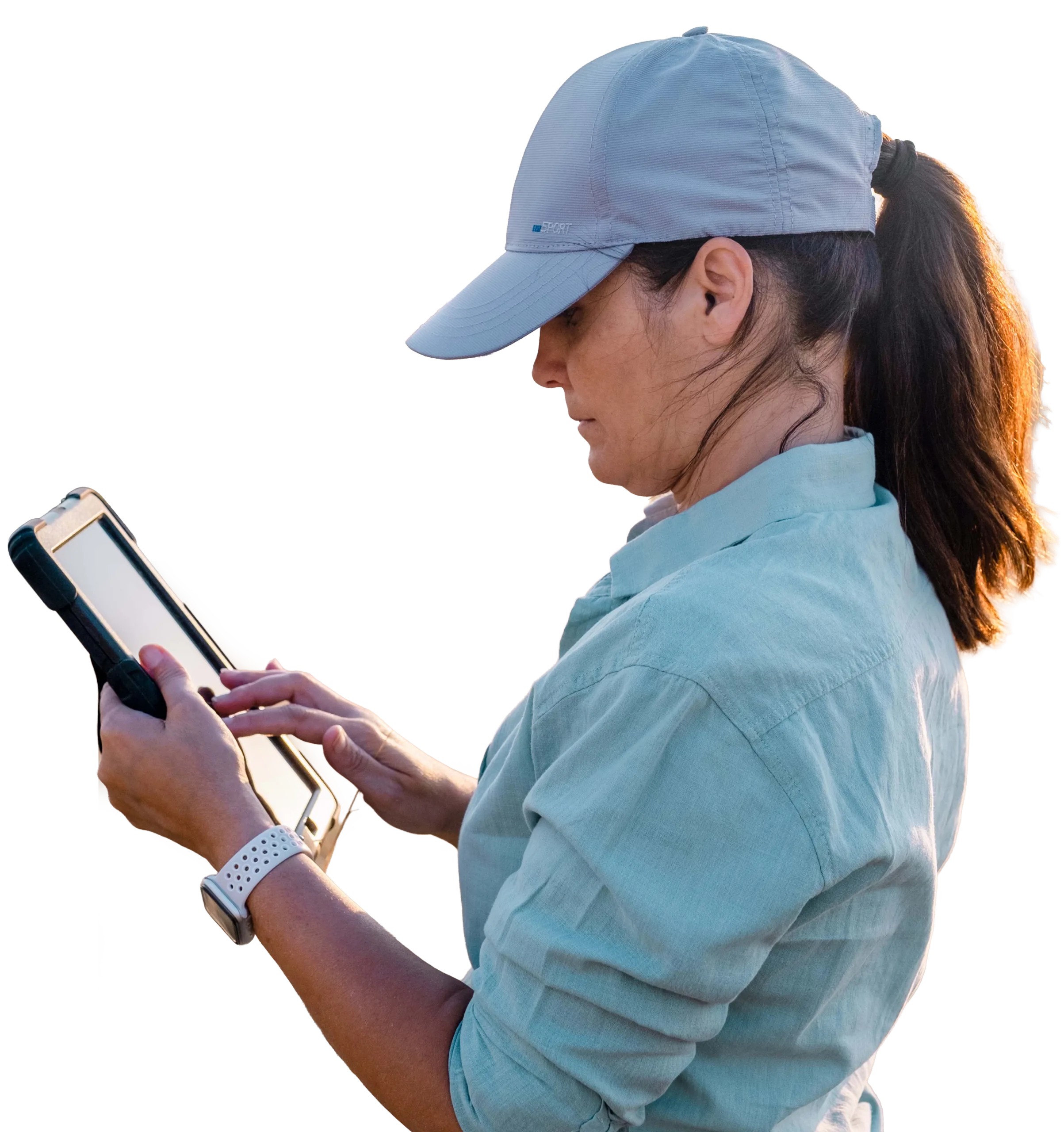 female agricultural worker